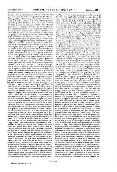 Sinossi giuridica compendio ordinato di giurisprudenza, scienza e bibliografia ...