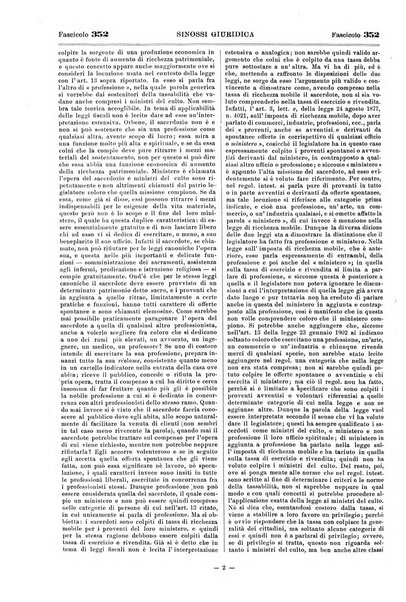 Sinossi giuridica compendio ordinato di giurisprudenza, scienza e bibliografia ...