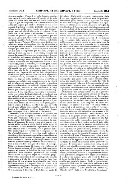 Sinossi giuridica compendio ordinato di giurisprudenza, scienza e bibliografia ...