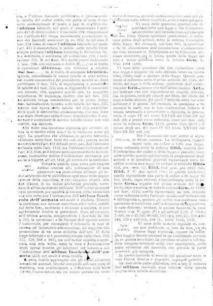 Sinossi giuridica compendio ordinato di giurisprudenza, scienza e bibliografia ...