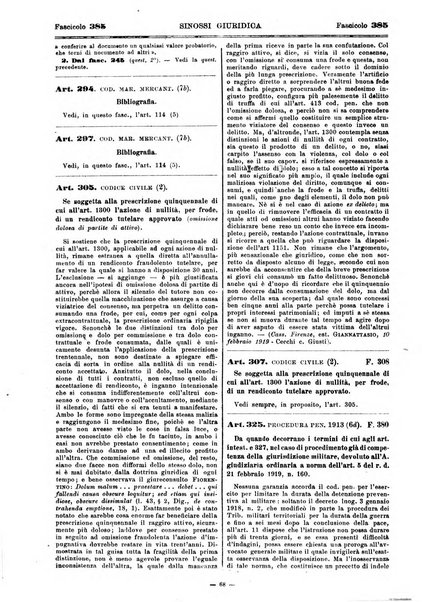 Sinossi giuridica compendio ordinato di giurisprudenza, scienza e bibliografia ...