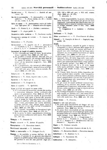 Sinossi giuridica compendio ordinato di giurisprudenza, scienza e bibliografia ...