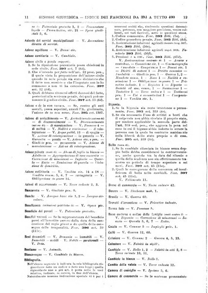 Sinossi giuridica compendio ordinato di giurisprudenza, scienza e bibliografia ...