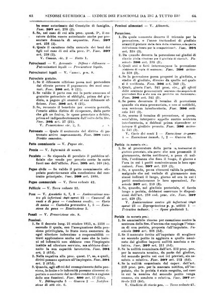 Sinossi giuridica compendio ordinato di giurisprudenza, scienza e bibliografia ...