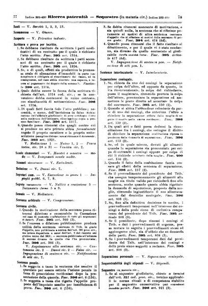 Sinossi giuridica compendio ordinato di giurisprudenza, scienza e bibliografia ...