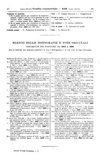 Sinossi giuridica compendio ordinato di giurisprudenza, scienza e bibliografia ...