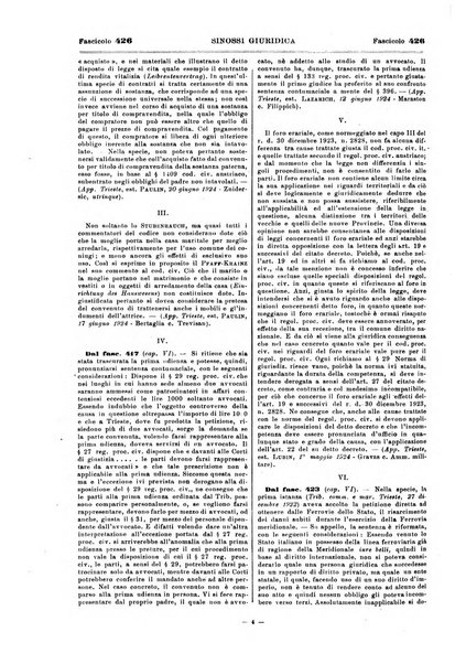 Sinossi giuridica compendio ordinato di giurisprudenza, scienza e bibliografia ...