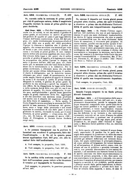 Sinossi giuridica compendio ordinato di giurisprudenza, scienza e bibliografia ...