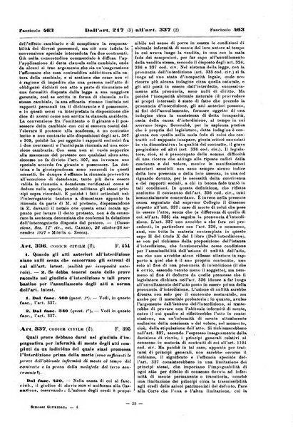 Sinossi giuridica compendio ordinato di giurisprudenza, scienza e bibliografia ...