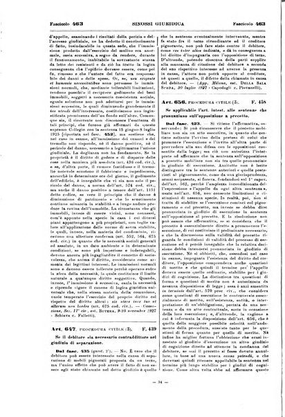 Sinossi giuridica compendio ordinato di giurisprudenza, scienza e bibliografia ...