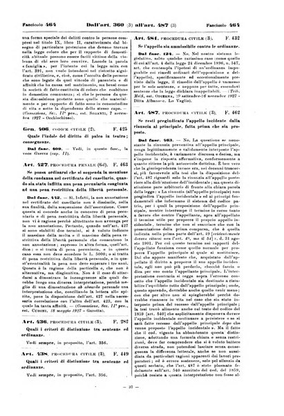 Sinossi giuridica compendio ordinato di giurisprudenza, scienza e bibliografia ...