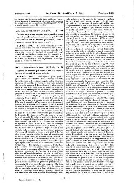 Sinossi giuridica compendio ordinato di giurisprudenza, scienza e bibliografia ...