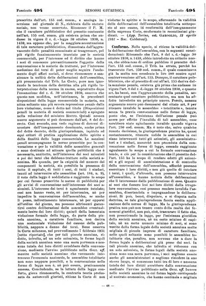 Sinossi giuridica compendio ordinato di giurisprudenza, scienza e bibliografia ...