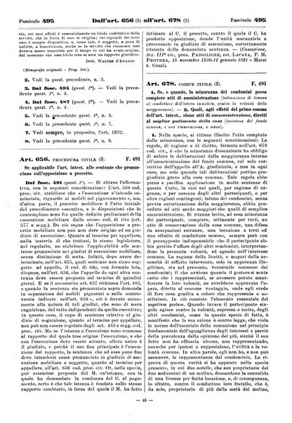 Sinossi giuridica compendio ordinato di giurisprudenza, scienza e bibliografia ...