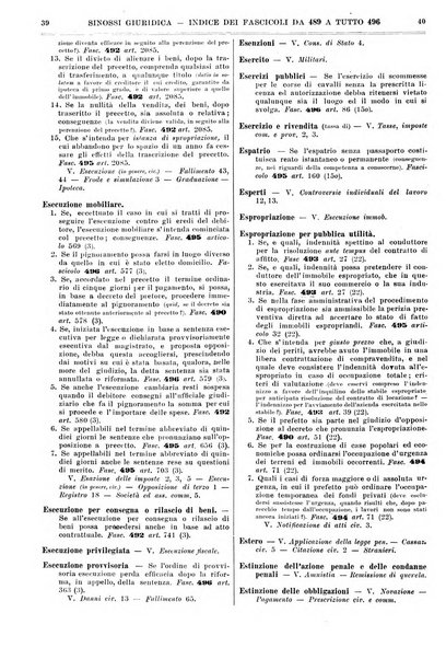 Sinossi giuridica compendio ordinato di giurisprudenza, scienza e bibliografia ...