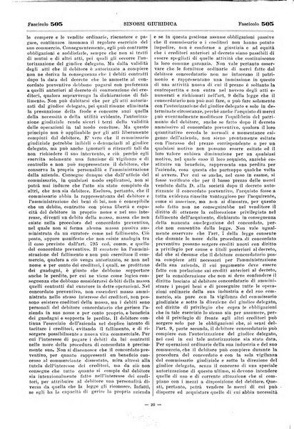 Sinossi giuridica compendio ordinato di giurisprudenza, scienza e bibliografia ...