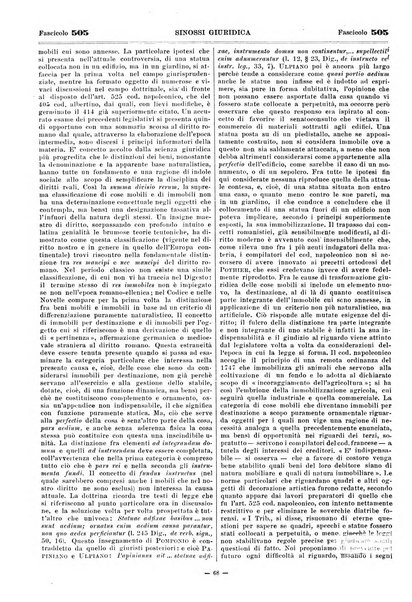 Sinossi giuridica compendio ordinato di giurisprudenza, scienza e bibliografia ...