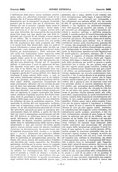 Sinossi giuridica compendio ordinato di giurisprudenza, scienza e bibliografia ...