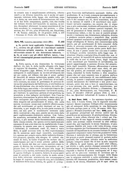 Sinossi giuridica compendio ordinato di giurisprudenza, scienza e bibliografia ...