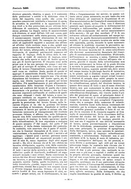 Sinossi giuridica compendio ordinato di giurisprudenza, scienza e bibliografia ...