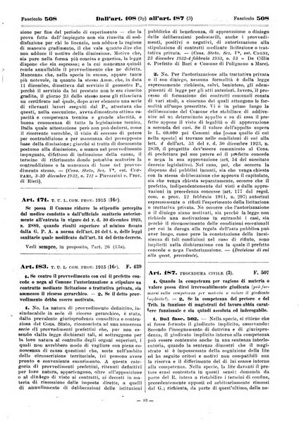 Sinossi giuridica compendio ordinato di giurisprudenza, scienza e bibliografia ...