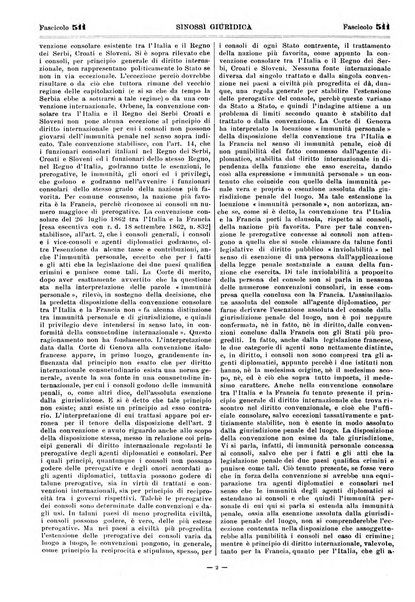 Sinossi giuridica compendio ordinato di giurisprudenza, scienza e bibliografia ...