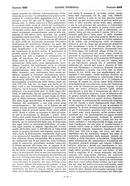 Sinossi giuridica compendio ordinato di giurisprudenza, scienza e bibliografia ...