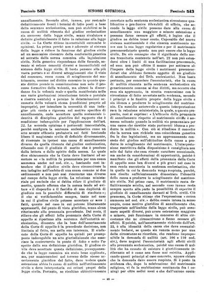 Sinossi giuridica compendio ordinato di giurisprudenza, scienza e bibliografia ...