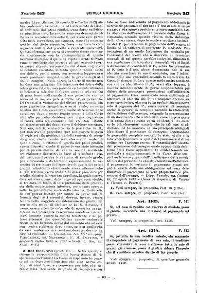 Sinossi giuridica compendio ordinato di giurisprudenza, scienza e bibliografia ...