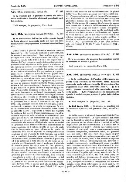 Sinossi giuridica compendio ordinato di giurisprudenza, scienza e bibliografia ...