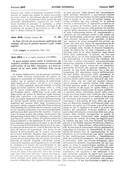 Sinossi giuridica compendio ordinato di giurisprudenza, scienza e bibliografia ...