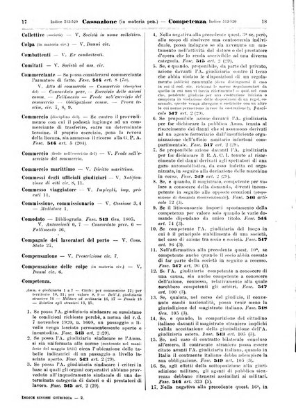 Sinossi giuridica compendio ordinato di giurisprudenza, scienza e bibliografia ...