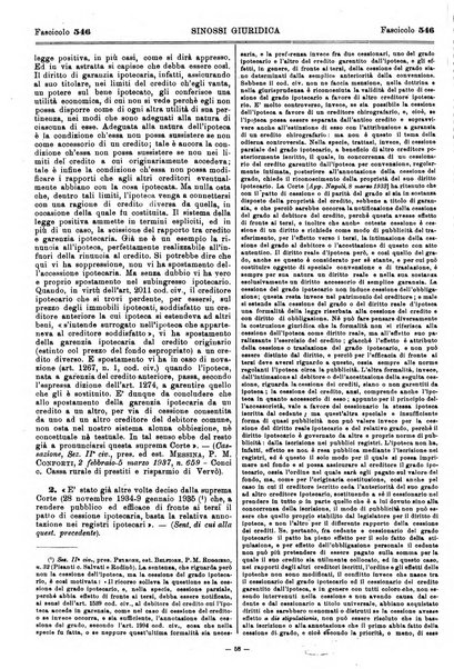 Sinossi giuridica compendio ordinato di giurisprudenza, scienza e bibliografia ...