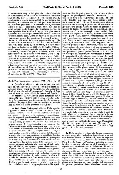 Sinossi giuridica compendio ordinato di giurisprudenza, scienza e bibliografia ...