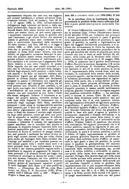 Sinossi giuridica compendio ordinato di giurisprudenza, scienza e bibliografia ...