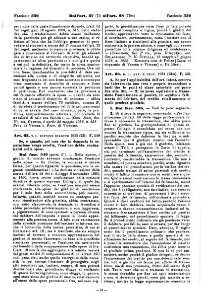 Sinossi giuridica compendio ordinato di giurisprudenza, scienza e bibliografia ...