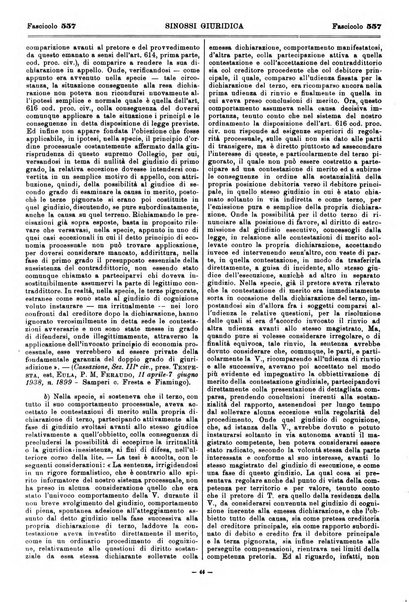 Sinossi giuridica compendio ordinato di giurisprudenza, scienza e bibliografia ...