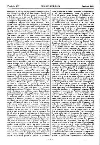 Sinossi giuridica compendio ordinato di giurisprudenza, scienza e bibliografia ...