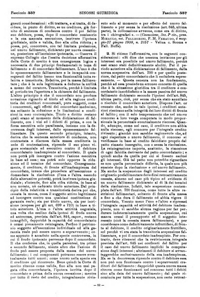 Sinossi giuridica compendio ordinato di giurisprudenza, scienza e bibliografia ...