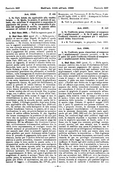 Sinossi giuridica compendio ordinato di giurisprudenza, scienza e bibliografia ...