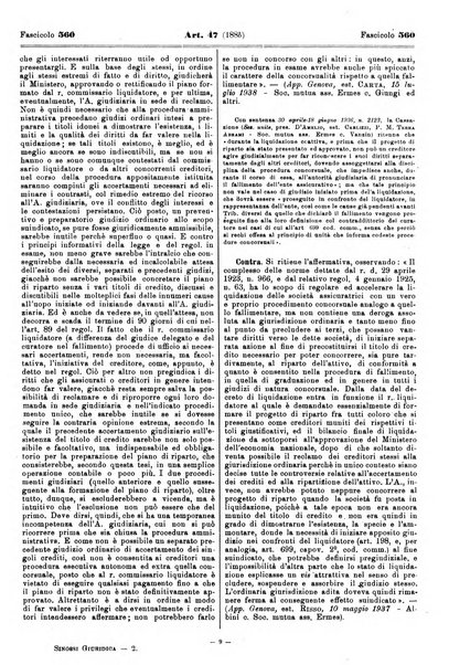 Sinossi giuridica compendio ordinato di giurisprudenza, scienza e bibliografia ...