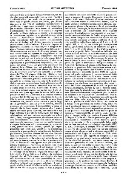 Sinossi giuridica compendio ordinato di giurisprudenza, scienza e bibliografia ...