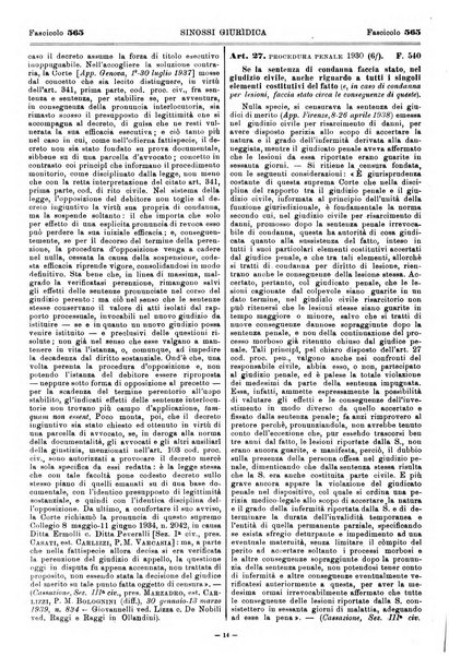 Sinossi giuridica compendio ordinato di giurisprudenza, scienza e bibliografia ...