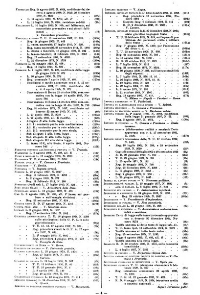 Sinossi giuridica compendio ordinato di giurisprudenza, scienza e bibliografia ...