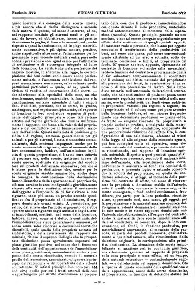 Sinossi giuridica compendio ordinato di giurisprudenza, scienza e bibliografia ...