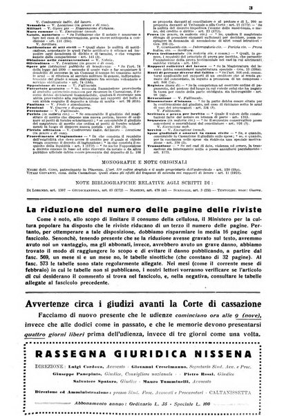 Sinossi giuridica compendio ordinato di giurisprudenza, scienza e bibliografia ...