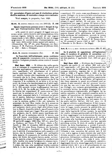 Sinossi giuridica compendio ordinato di giurisprudenza, scienza e bibliografia ...