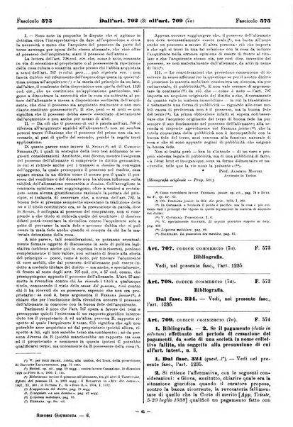 Sinossi giuridica compendio ordinato di giurisprudenza, scienza e bibliografia ...