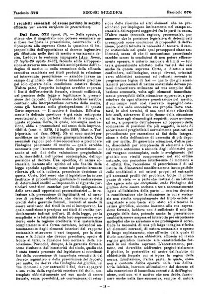 Sinossi giuridica compendio ordinato di giurisprudenza, scienza e bibliografia ...