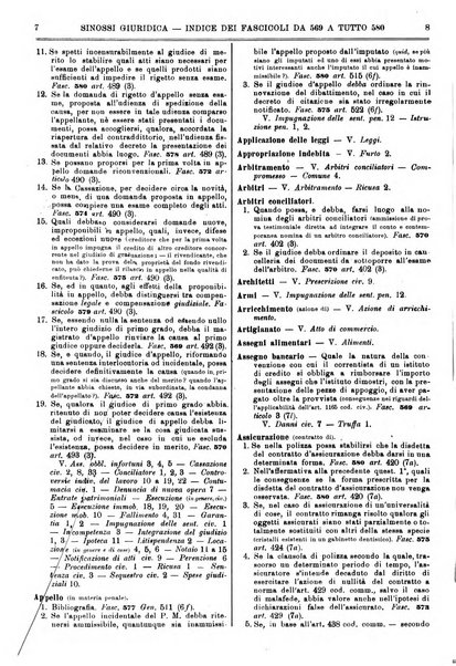 Sinossi giuridica compendio ordinato di giurisprudenza, scienza e bibliografia ...